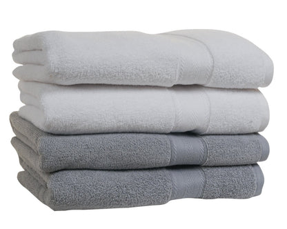 Cotton Bliss 4-Piece Bath Towels Set - Mixed Colors