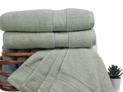 Cotton Bliss 4-Piece Bath Towels Set