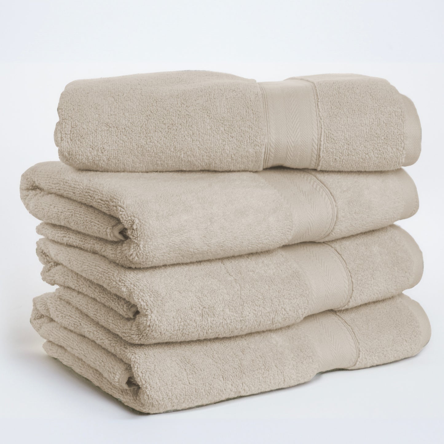 Cotton Bliss 4-Piece Bath Towels Set