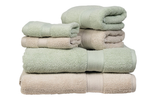 Cotton Bliss 6-Piece Towels Set - Mixed Colors