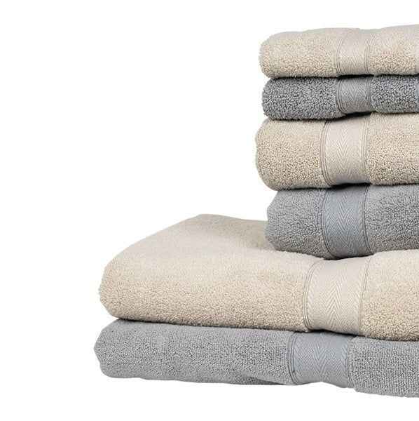 Cotton Bliss 6-Piece Towels Set - Mixed Colors