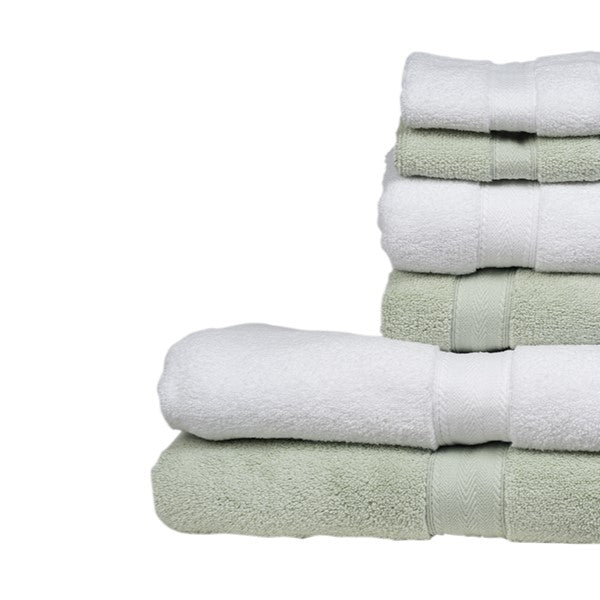 Cotton Bliss 6-Piece Towels Set - Mixed Colors